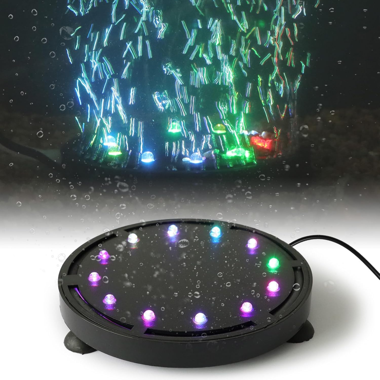 Aquarium Bubble Light 9/12 LED – Air Stone Diffuser Bewertung und Preis